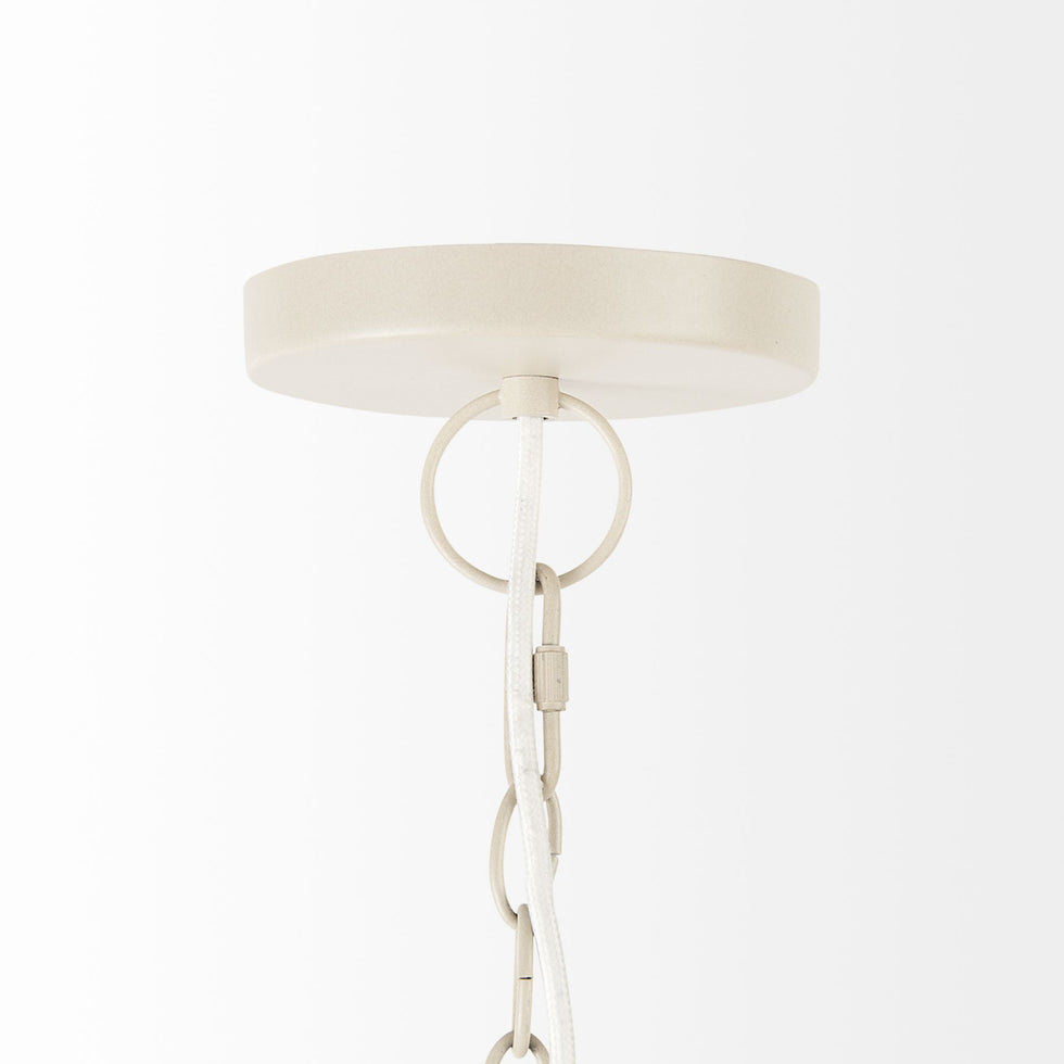 Mercana - Marimba Natural Cane 6 Tier Chandelier