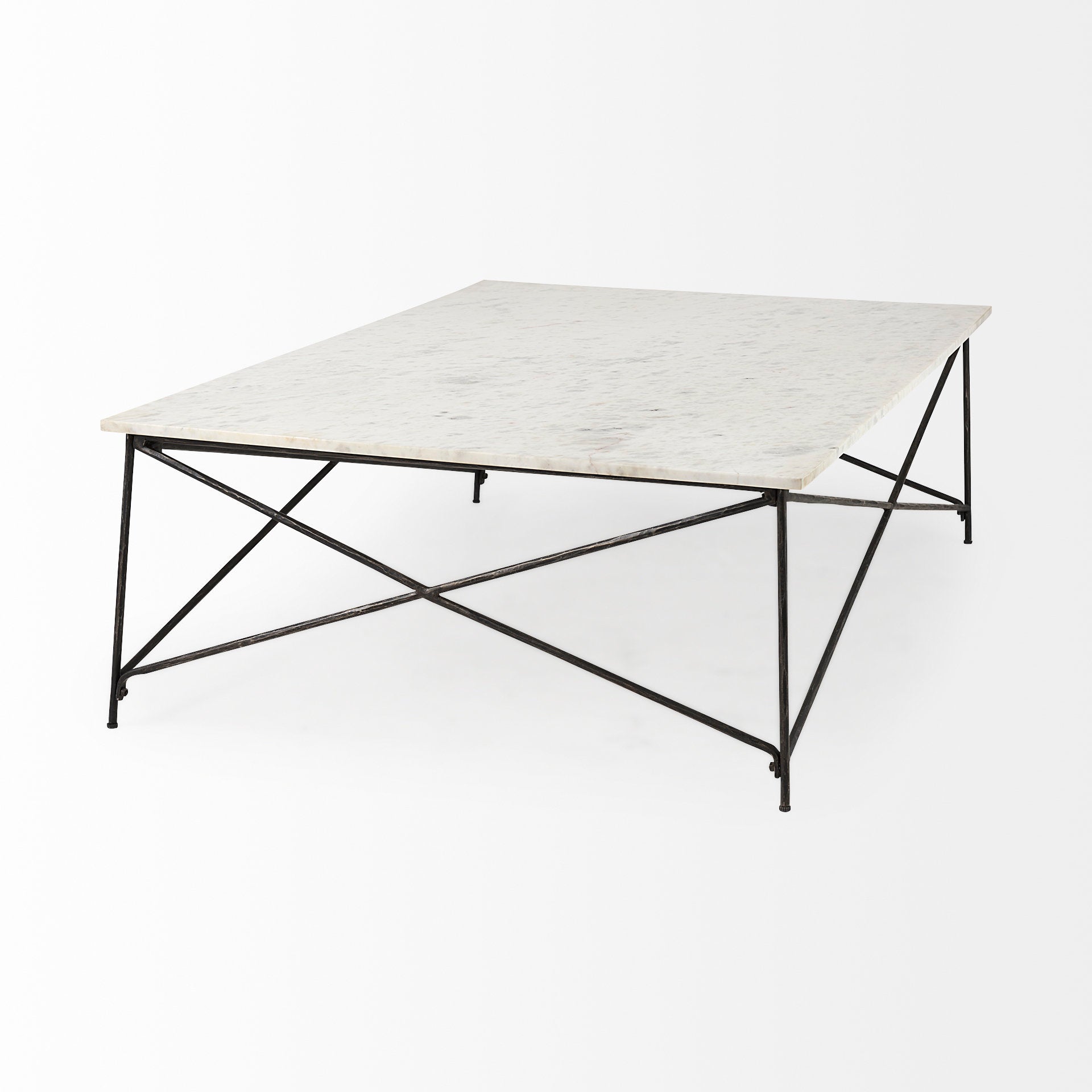 Mercana - Lorlei Coffee Table in White, Stone