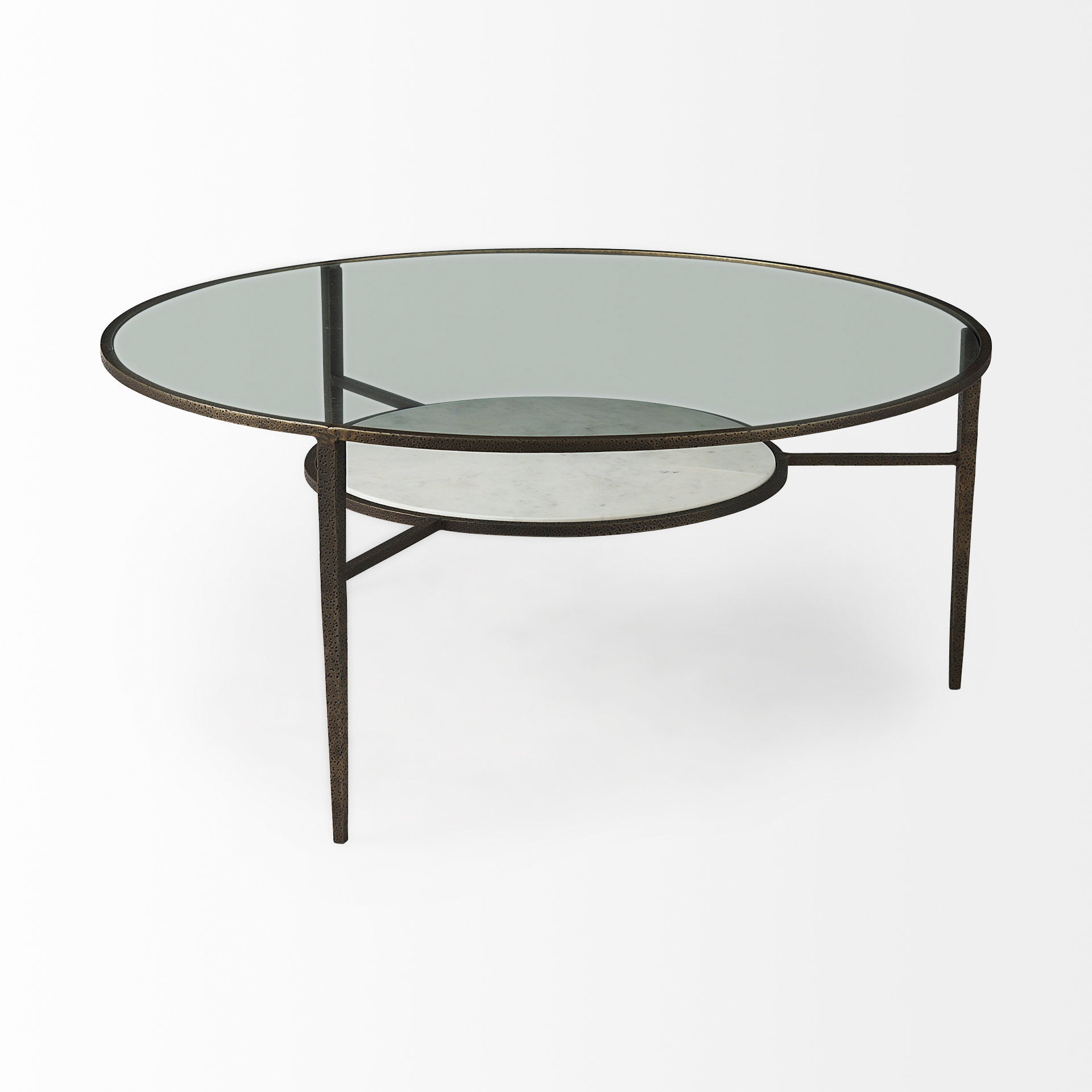 Mercana - Felicity Coffee Table in Gold, Metal