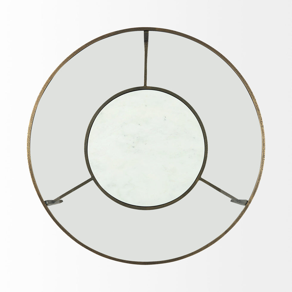 Mercana - Felicity Coffee Table in Gold, Metal