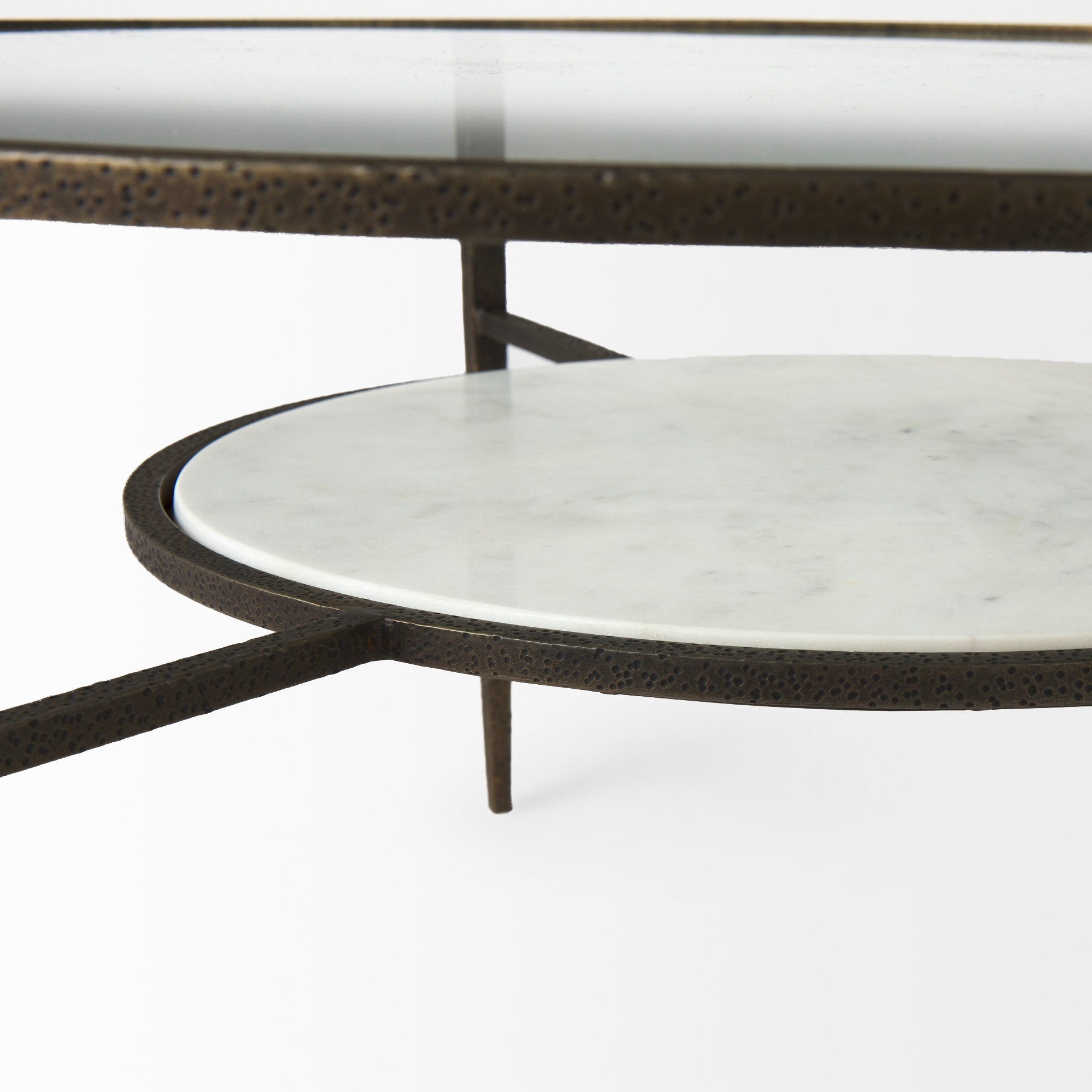 Mercana - Felicity Coffee Table in Gold, Metal