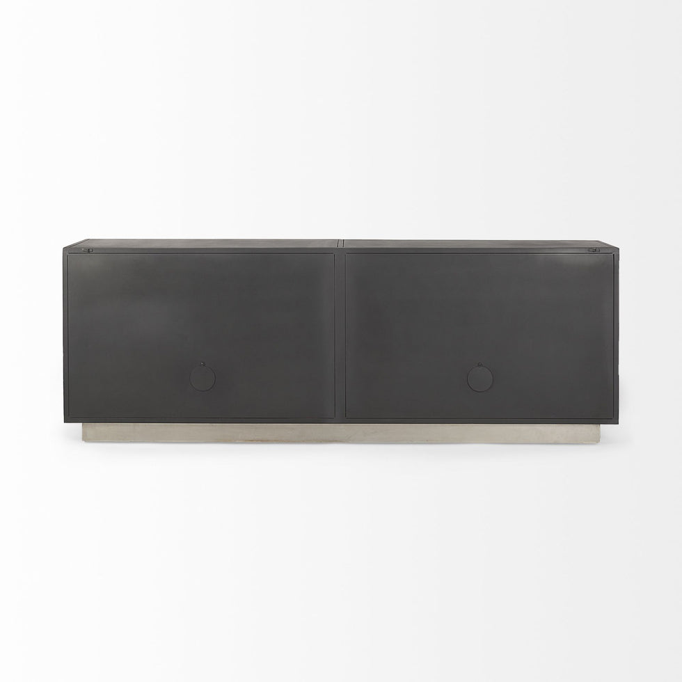 Mercana Roxdale Sideboard - Acid Wash, Metal