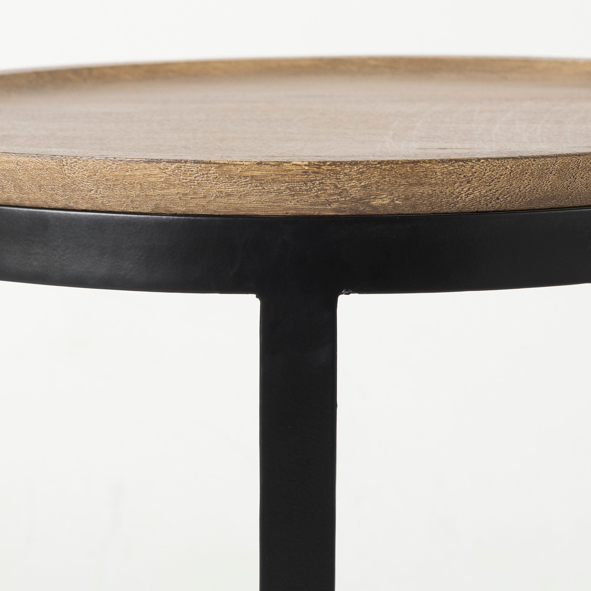 Mercana - Aisley Accent Table in Brown, Solid Wood