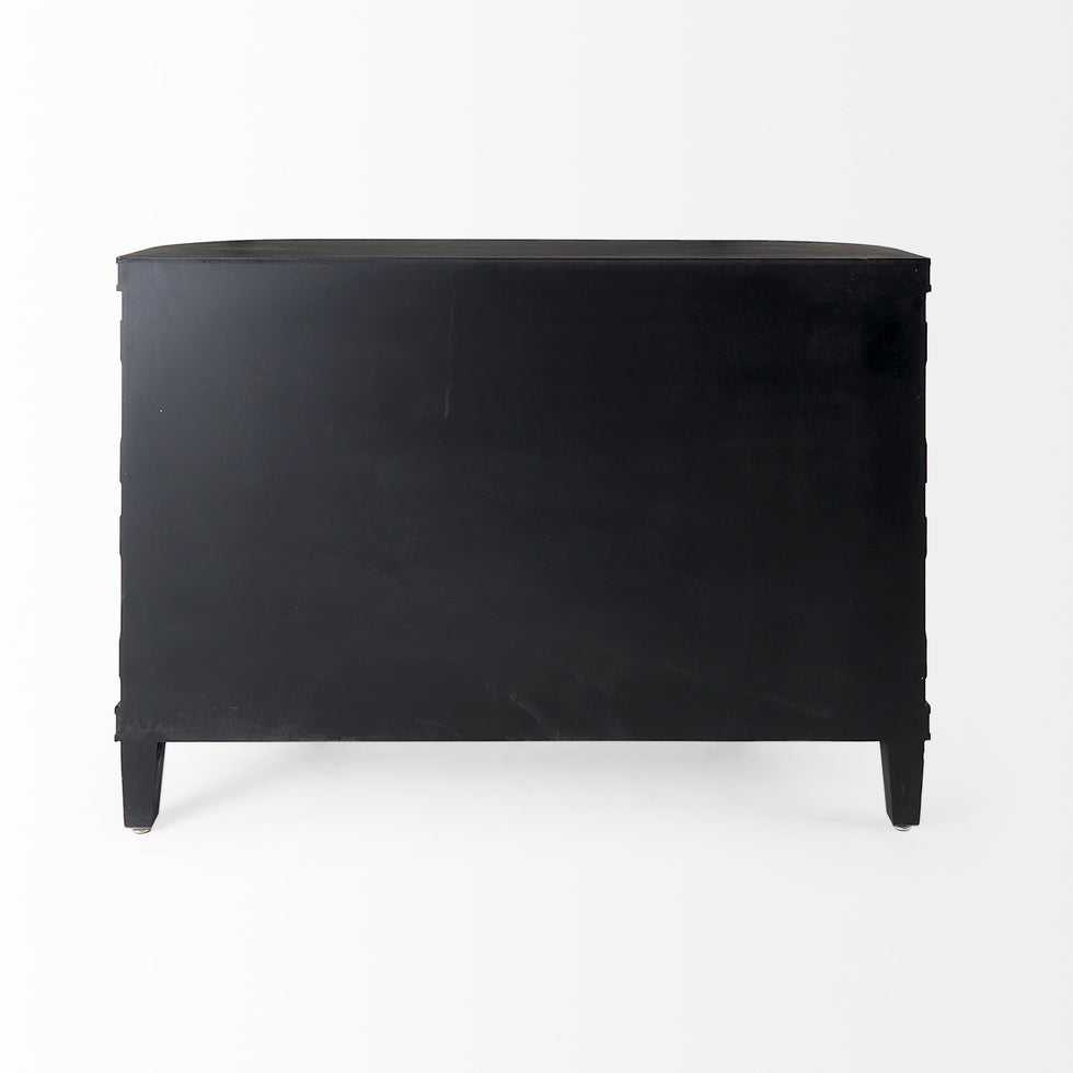 Mercana - Lennon Accent Cabinet in Brown, Solid + Manufactured Wood