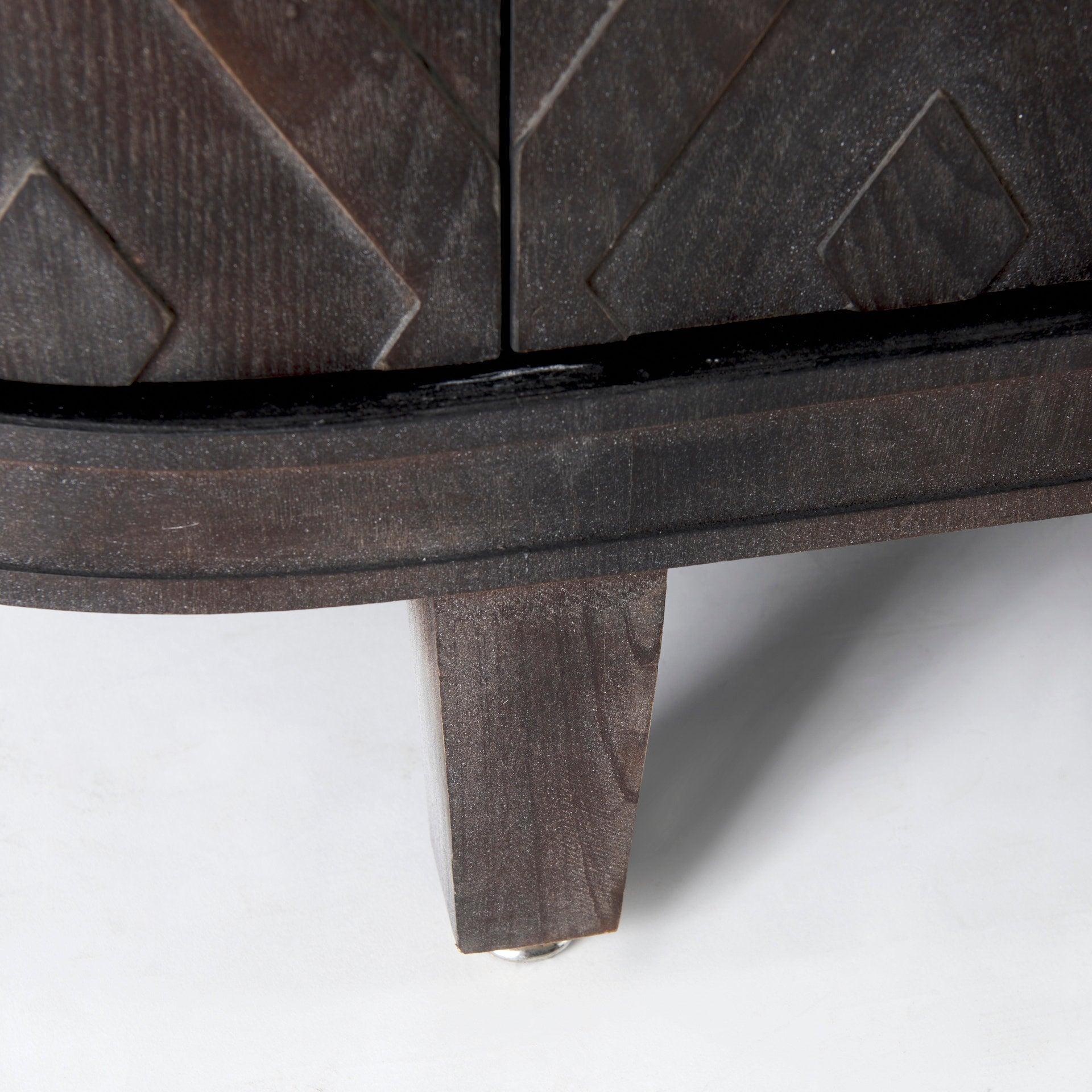 Mercana - Lennon Accent Cabinet in Brown, Solid + Manufactured Wood