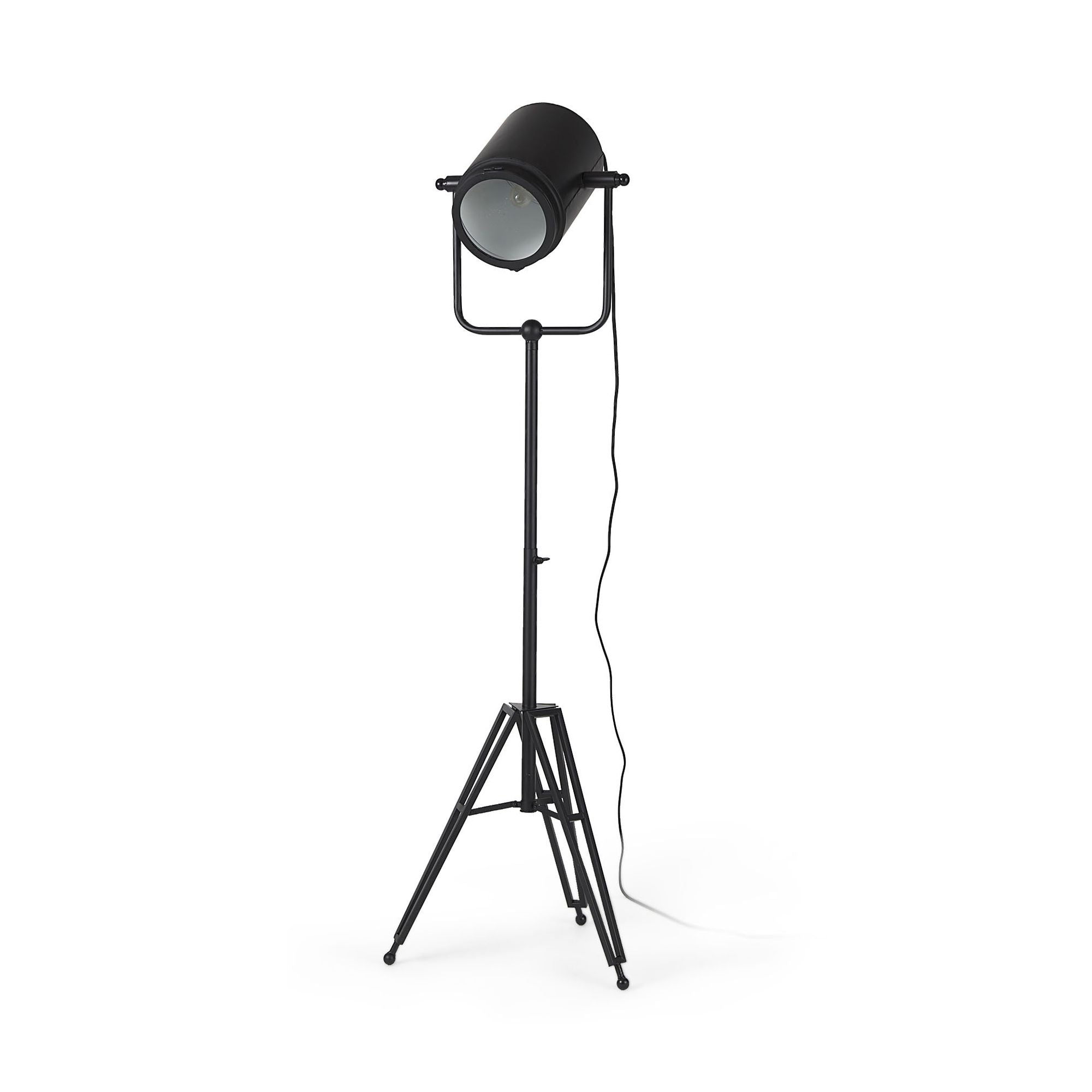 Mercana - Debdou Metal Adjustable Cinema-Style Floor Lamp