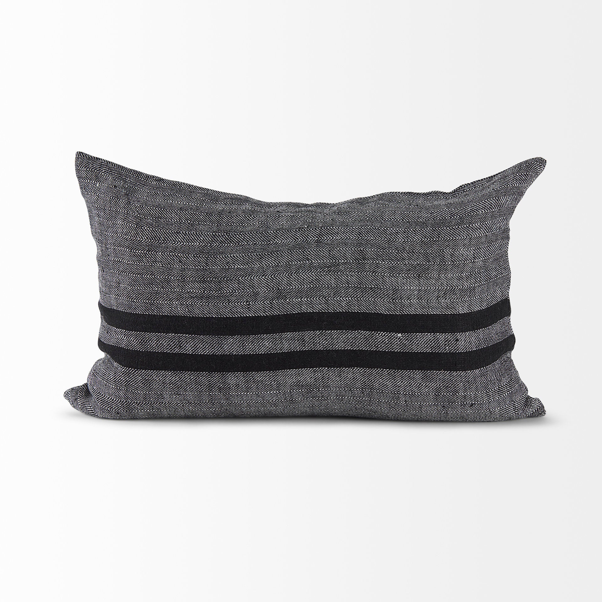 Mercana - Sibyl Pillow in Black, Fabric