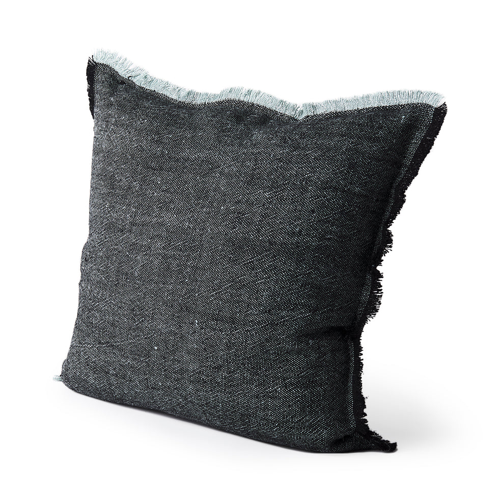 Mercana - Malia Pillow in Black, Fabric