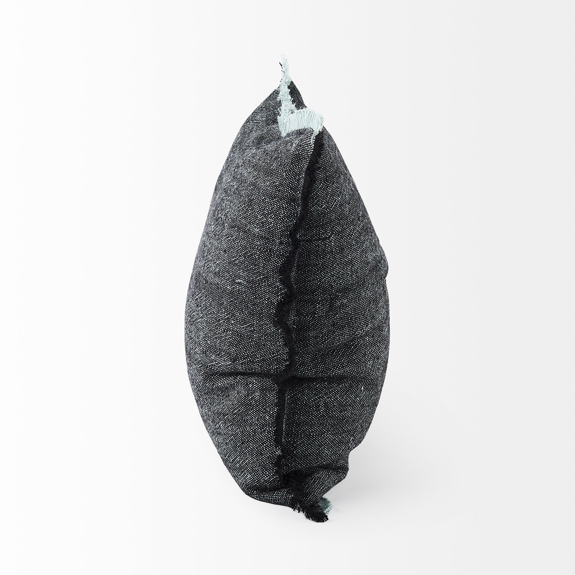 Mercana - Malia Pillow in Black, Fabric