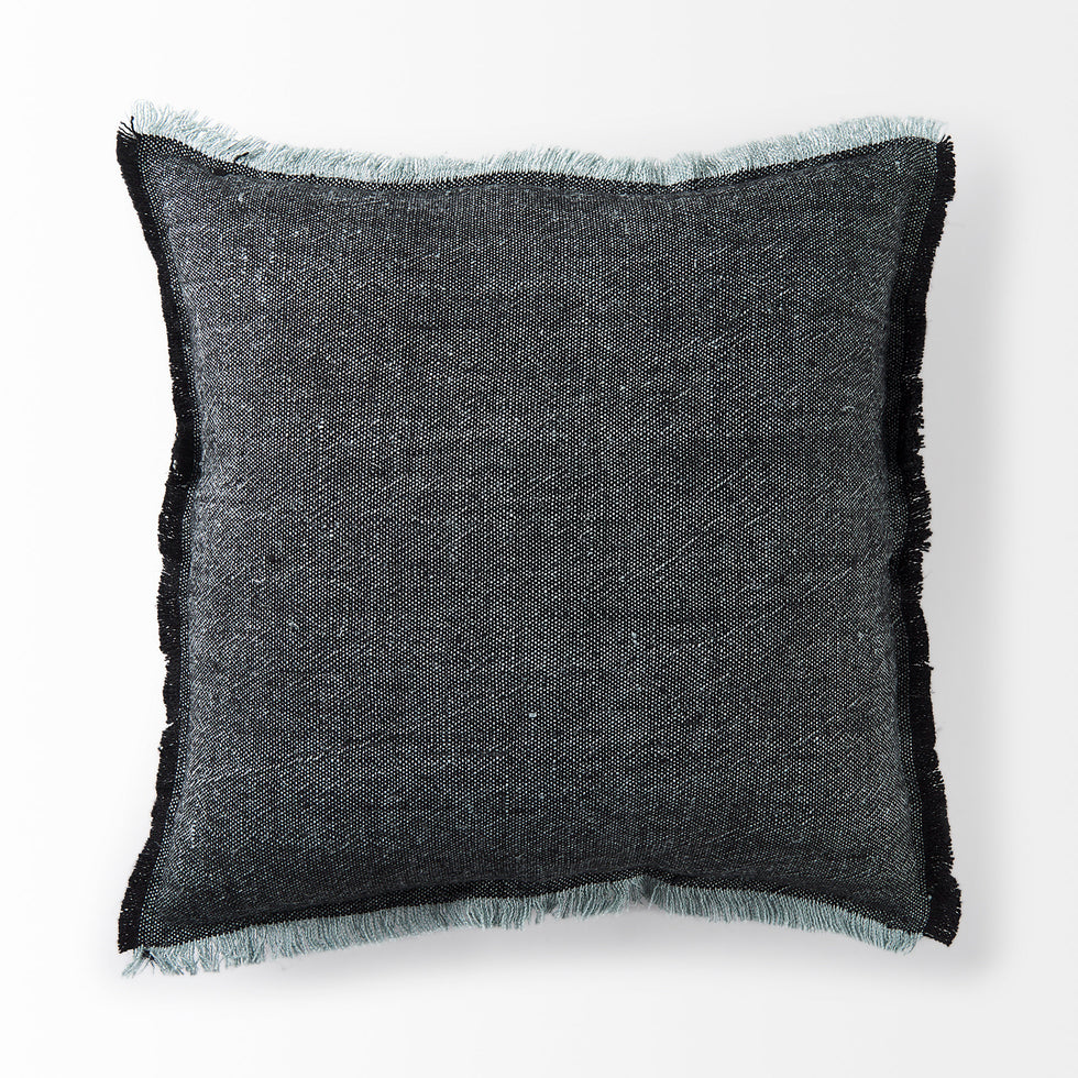 Mercana - Malia Pillow in Black, Fabric