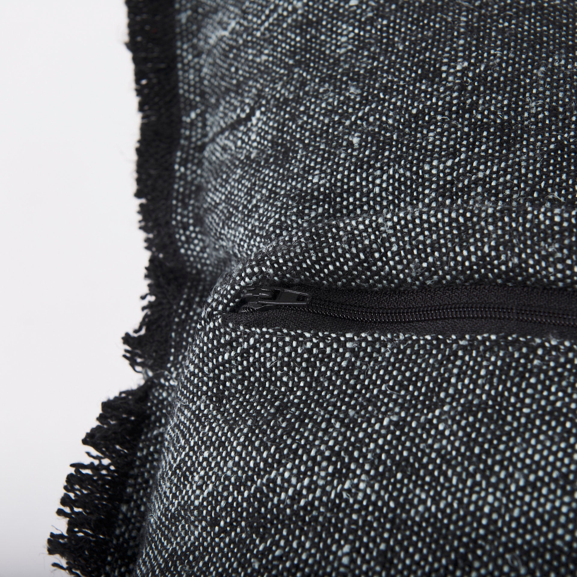 Mercana - Malia Pillow in Black, Fabric