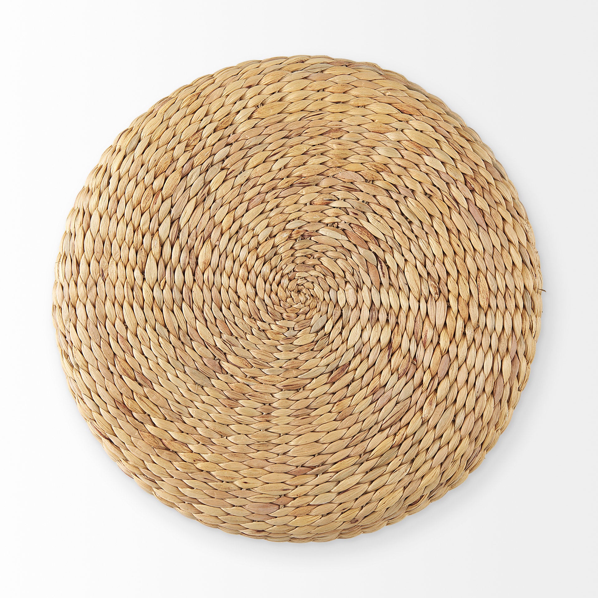 Mercana - Michelle Pouf in Brown, Seagrass