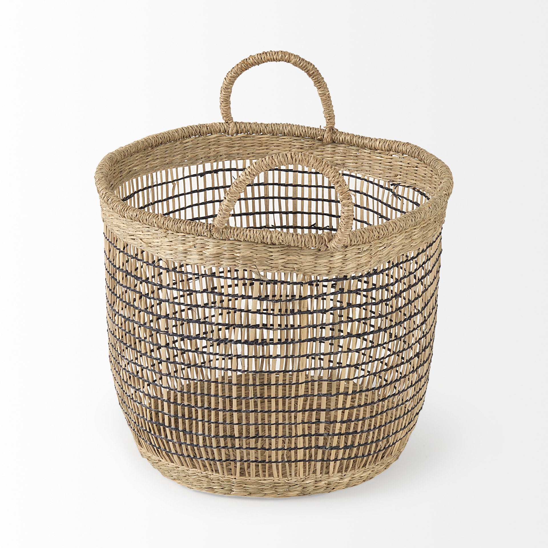 Mercana - Triopas Basket in Brown, Seagrass