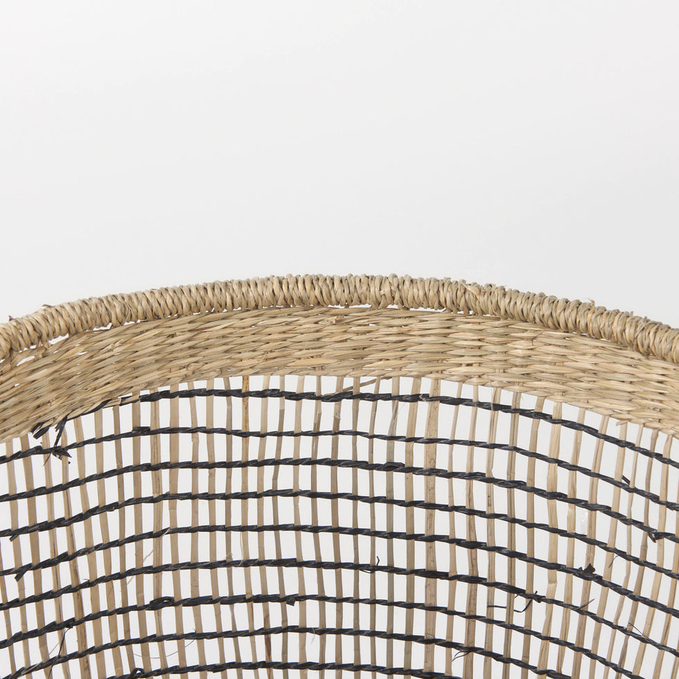 Mercana - Triopas Basket in Brown, Seagrass