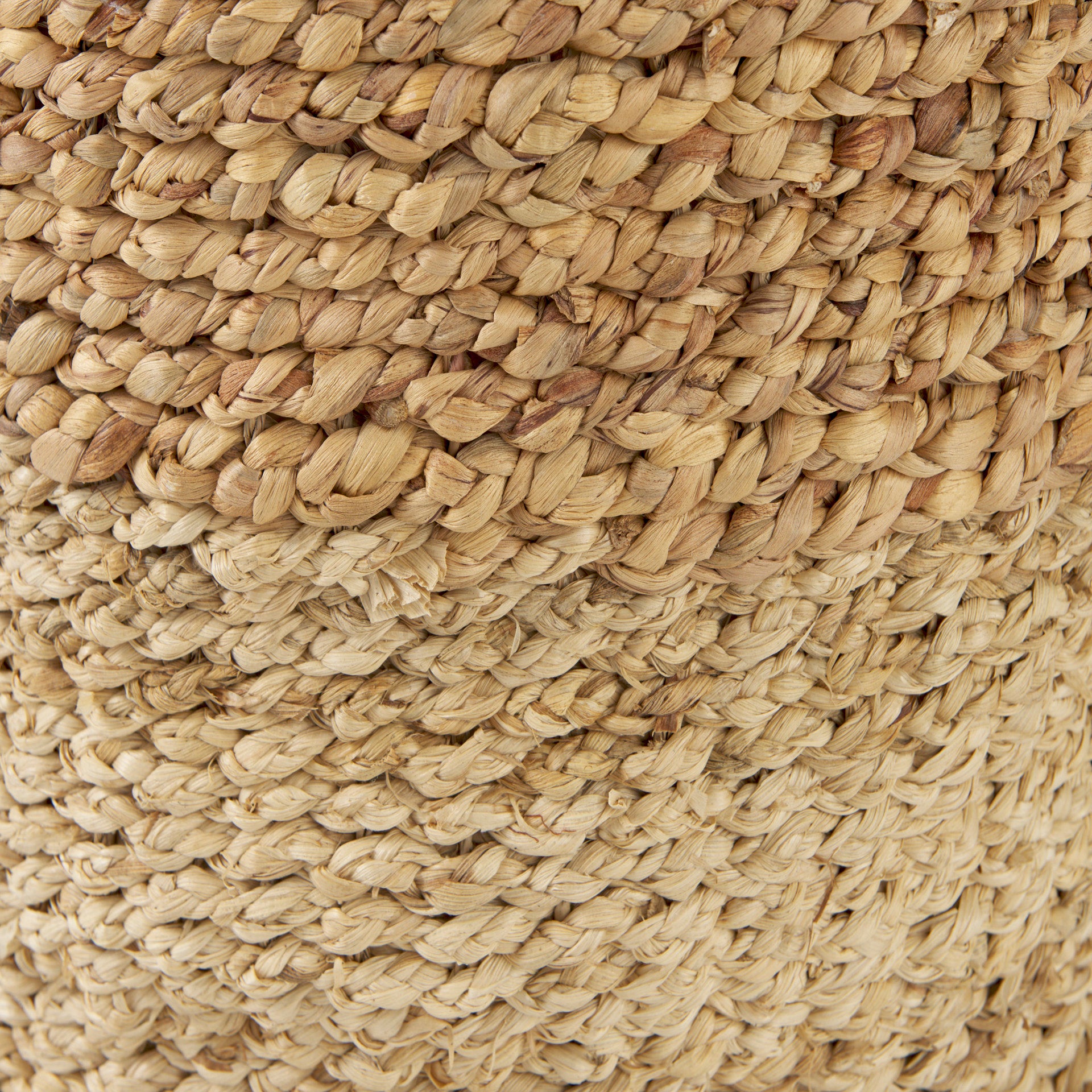 Mercana - Morocco Basket in Brown, Water Hyacinth