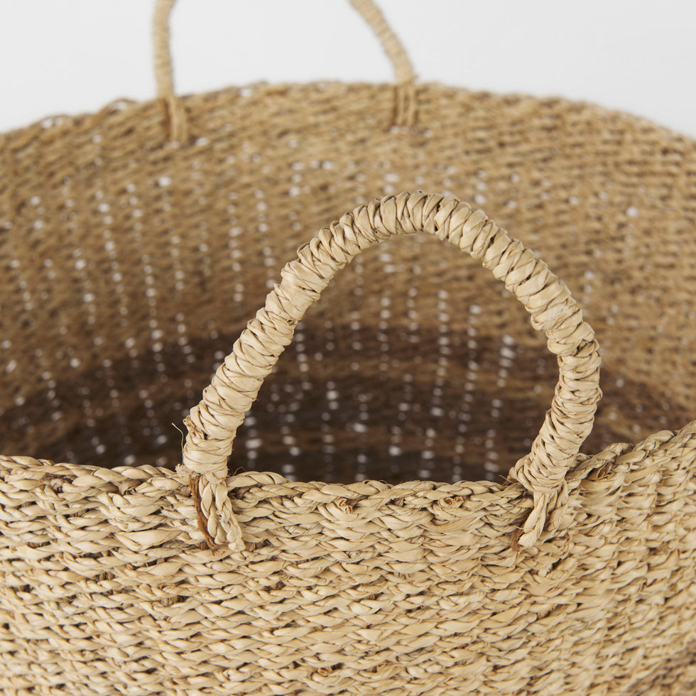 Mercana - Vance Basket in Brown, Seagrass