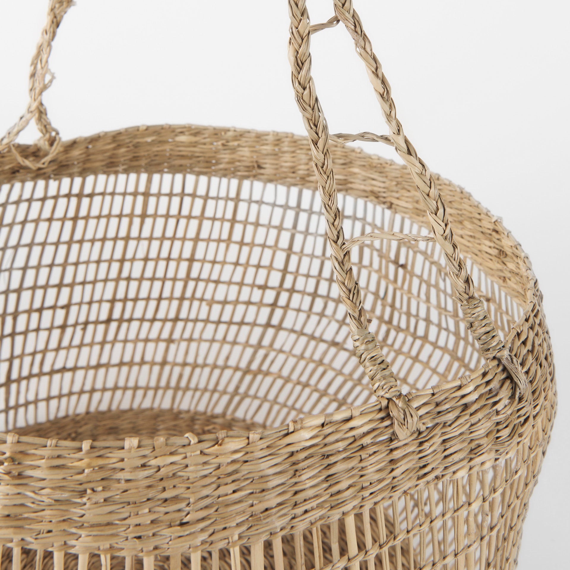 Mercana - Nova Basket in Brown, Seagrass