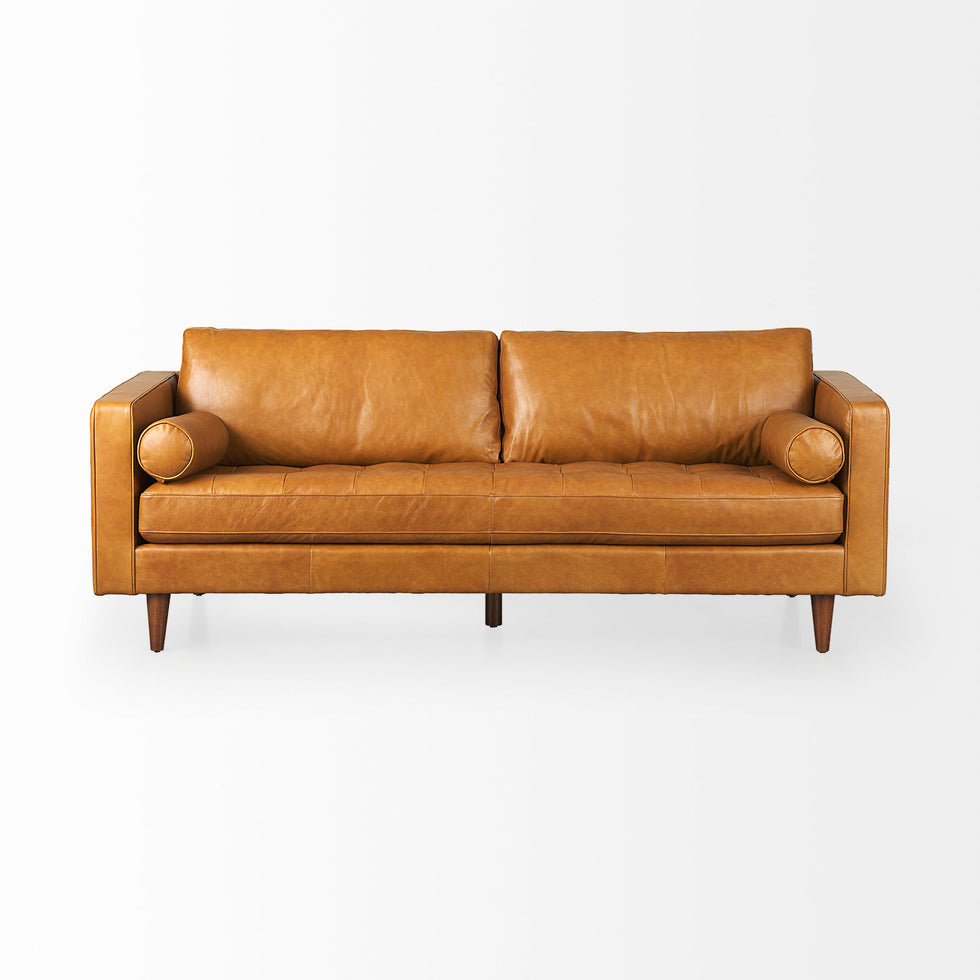 Mercana - Svend Sofa in Tan, Leather