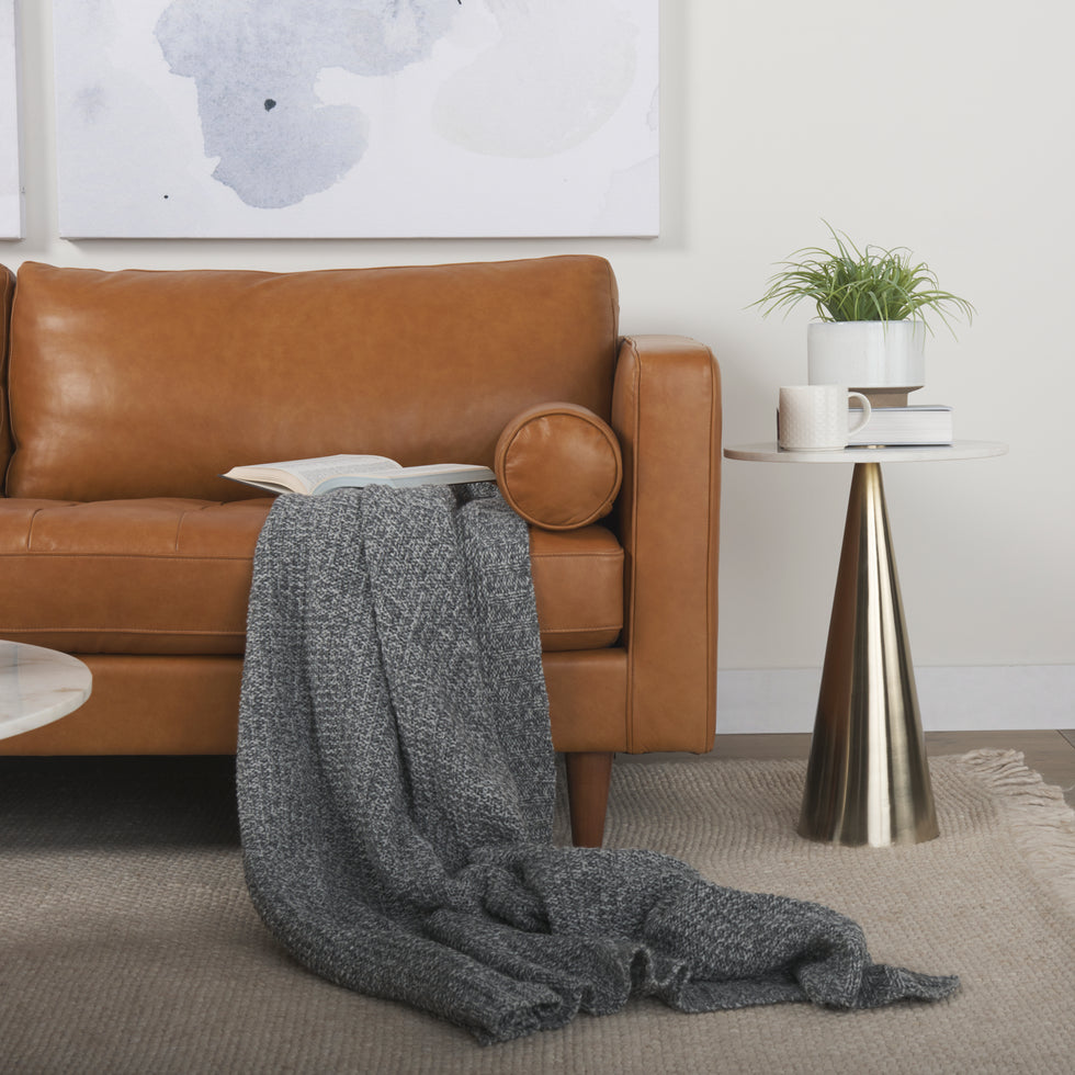 Mercana - Svend Sofa in Tan, Leather