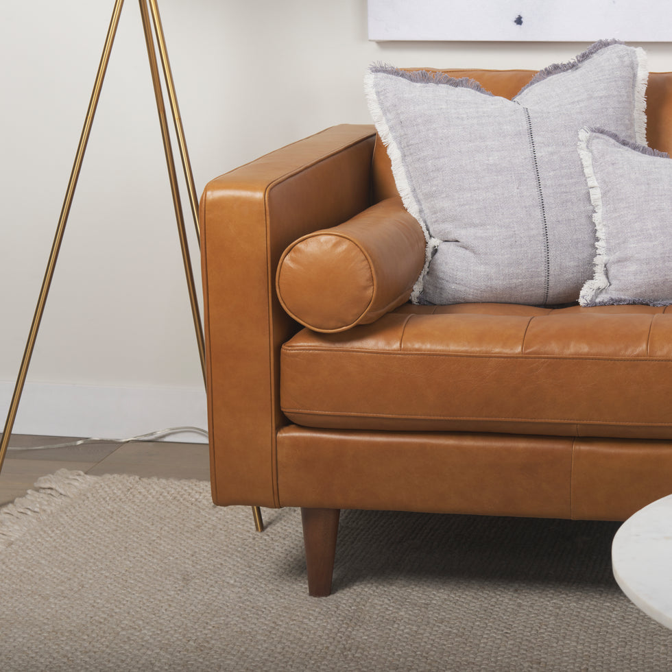 Mercana - Svend Sofa in Tan, Leather