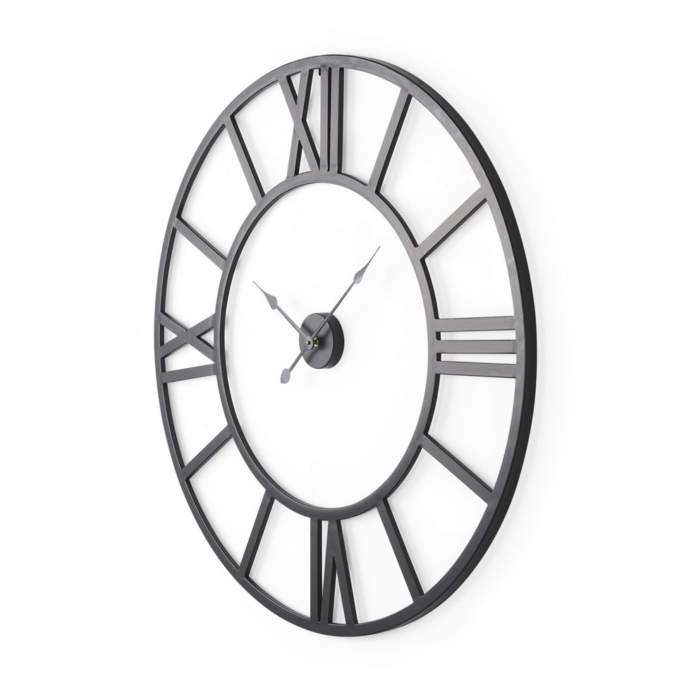 Mercana - Stoke Round Iron Wall Clock