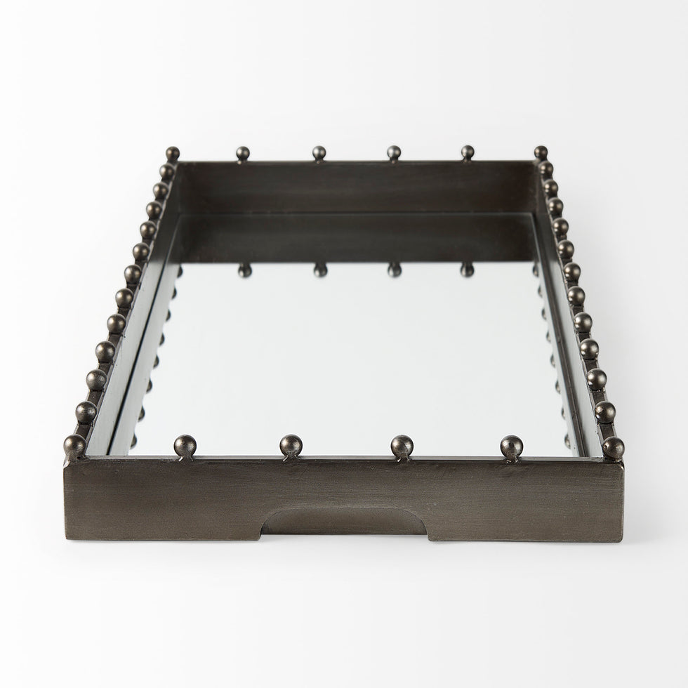 Mercana - Elio Tray in Gray, Metal