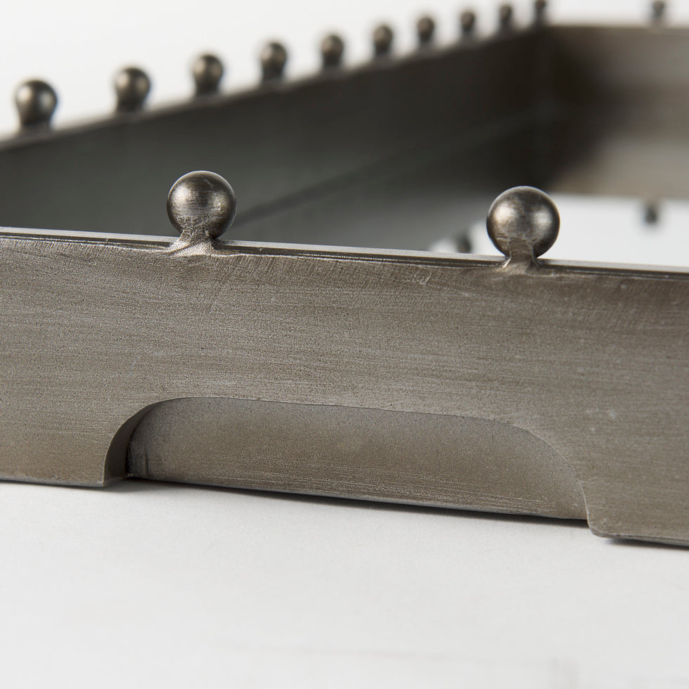 Mercana - Elio Tray in Gray, Metal