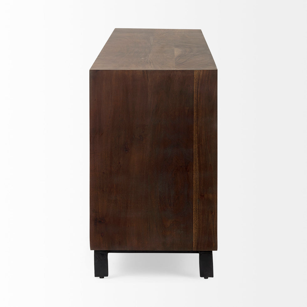 Mercana - Hemlock Sideboard in Brown, Solid Wood