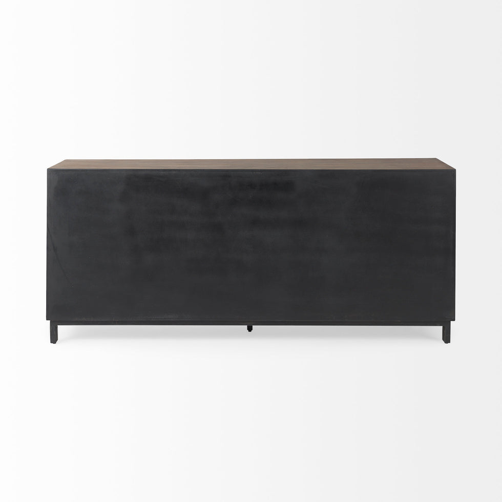 Mercana - Hemlock Sideboard in Brown, Solid Wood