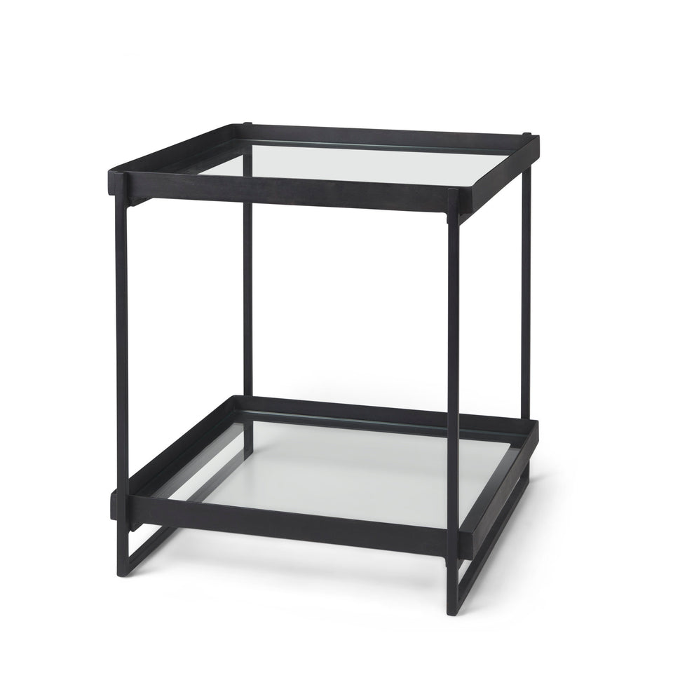 Mercana - Trey Accent Table in Black, Metal
