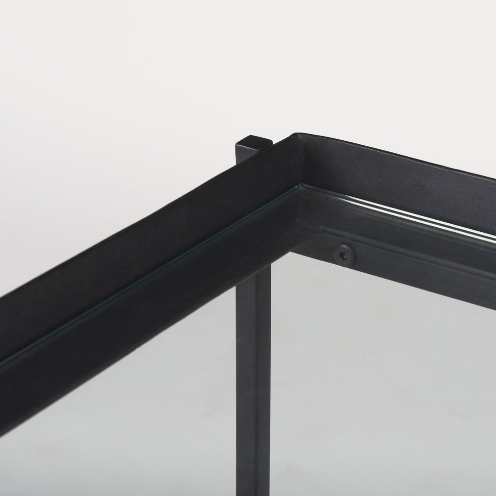 Mercana - Trey Accent Table in Black, Metal