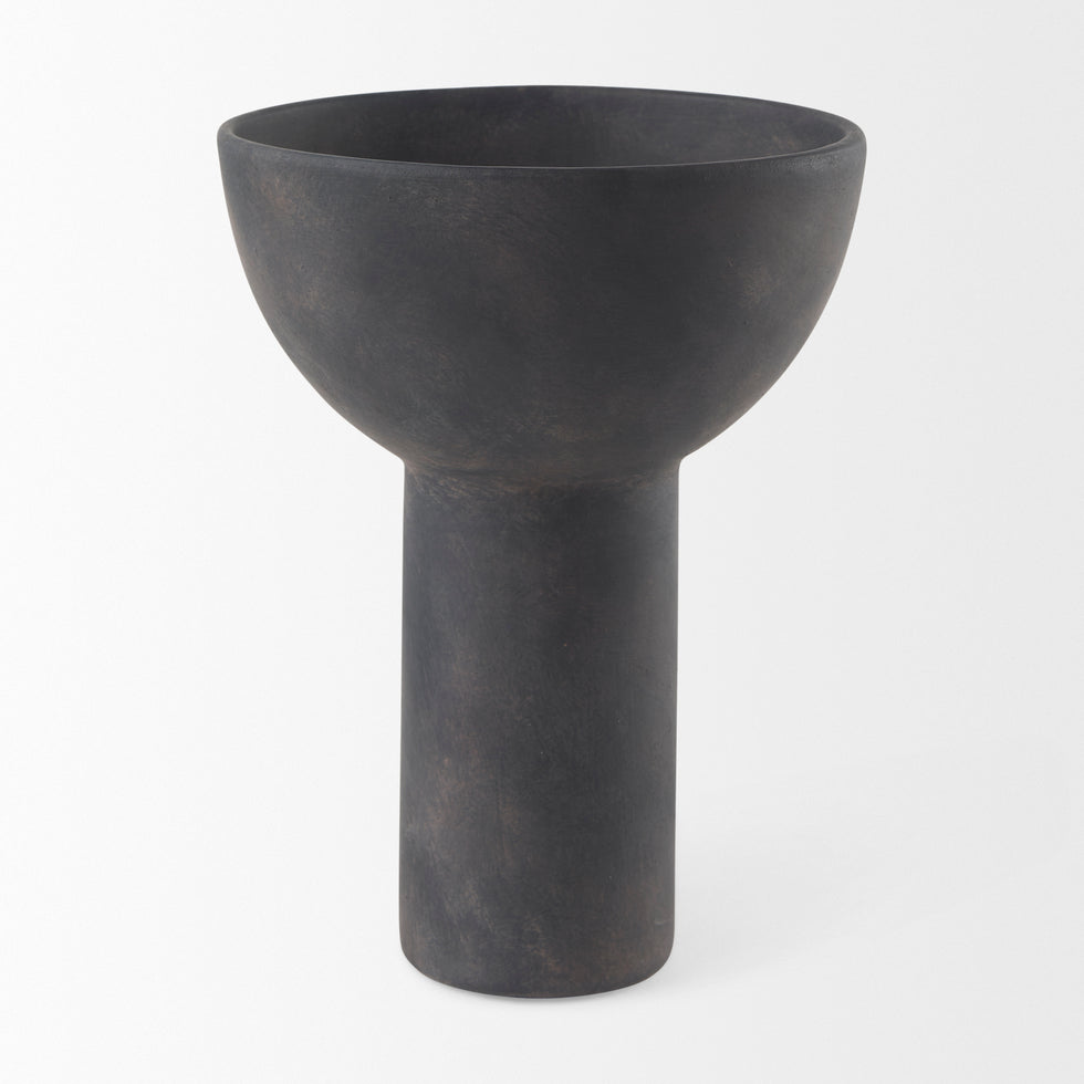 Mercana - Sariah Vase in Black, Ceramic