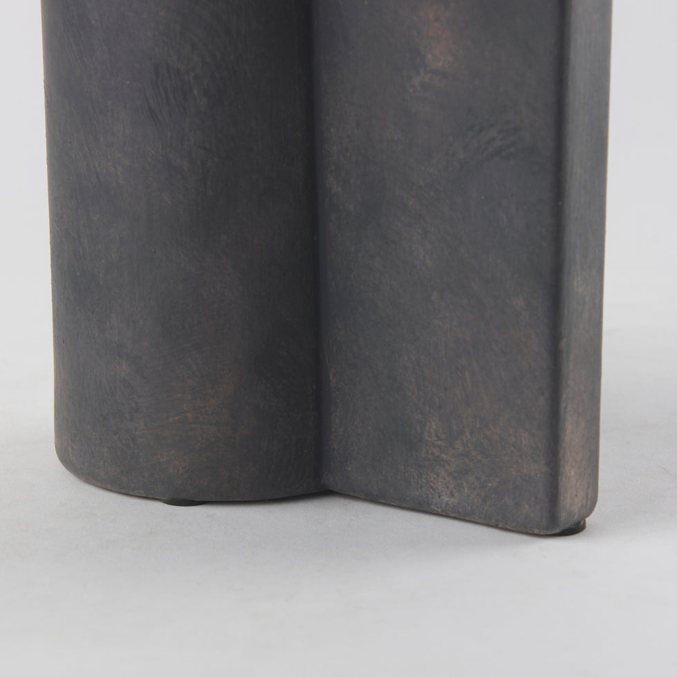 Mercana - Sariah Vase in Black, Ceramic