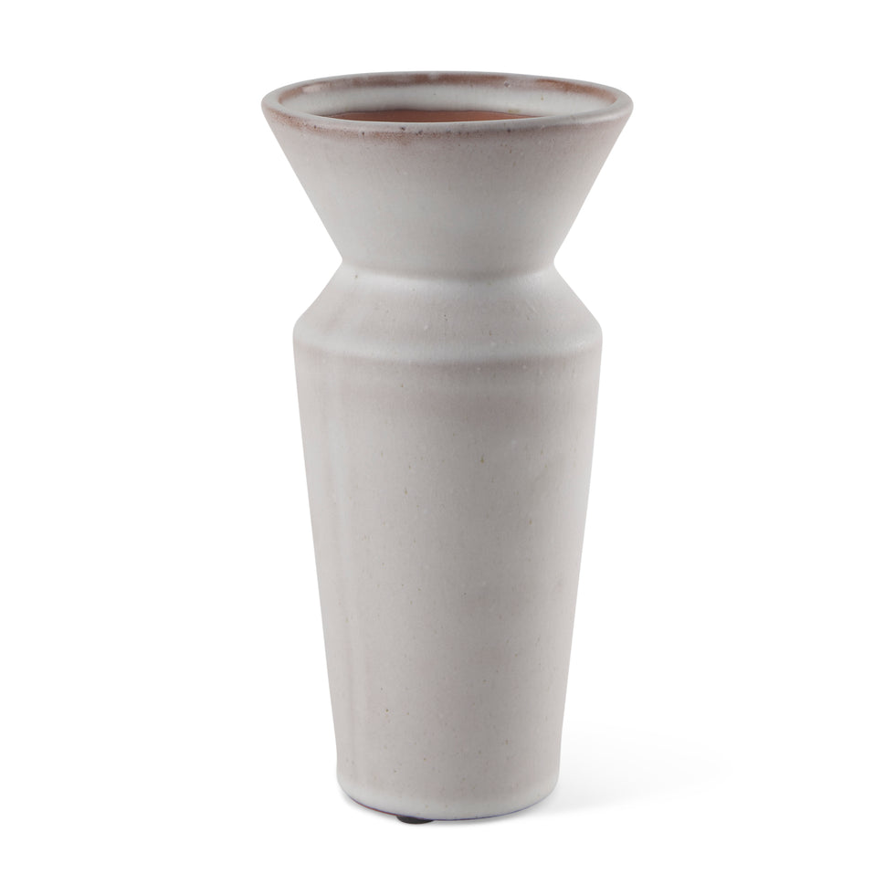 Mercana - Esme Vase in Cream, Ceramic