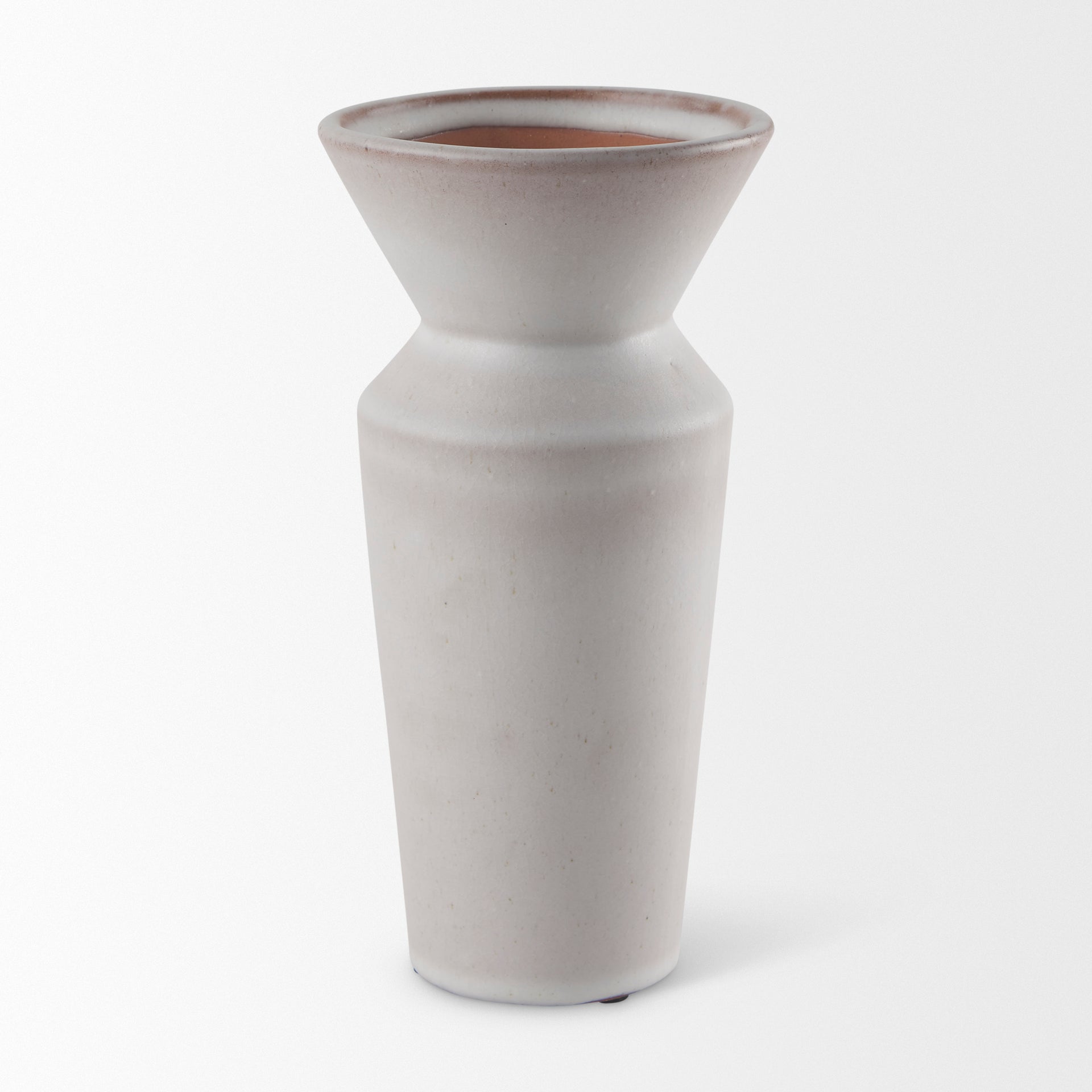 Mercana - Esme Vase in Cream, Ceramic