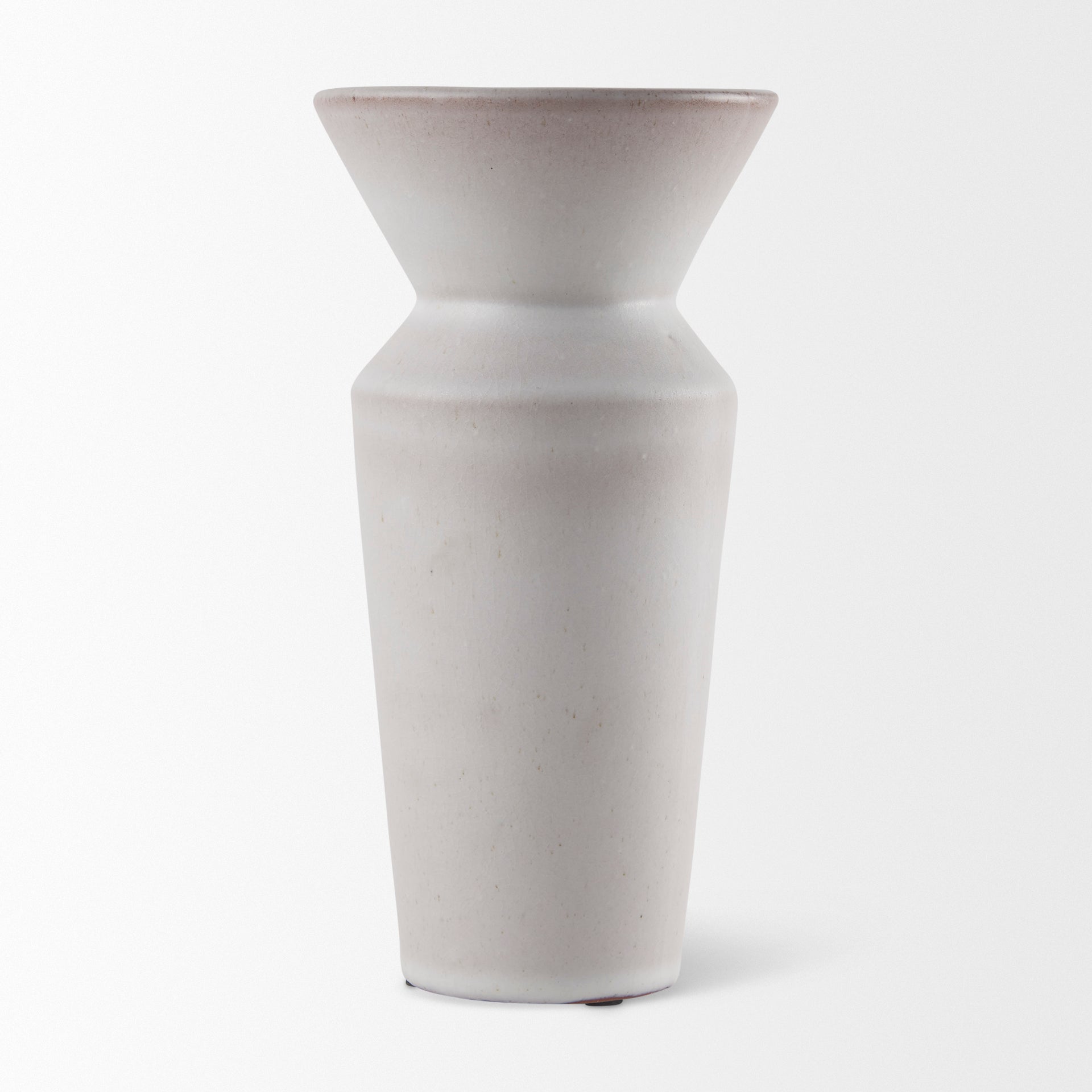 Mercana - Esme Vase in Cream, Ceramic