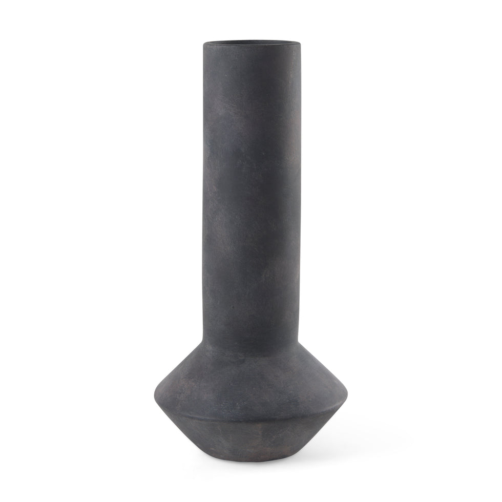 Mercana - Esme Vase in Black, Ceramic