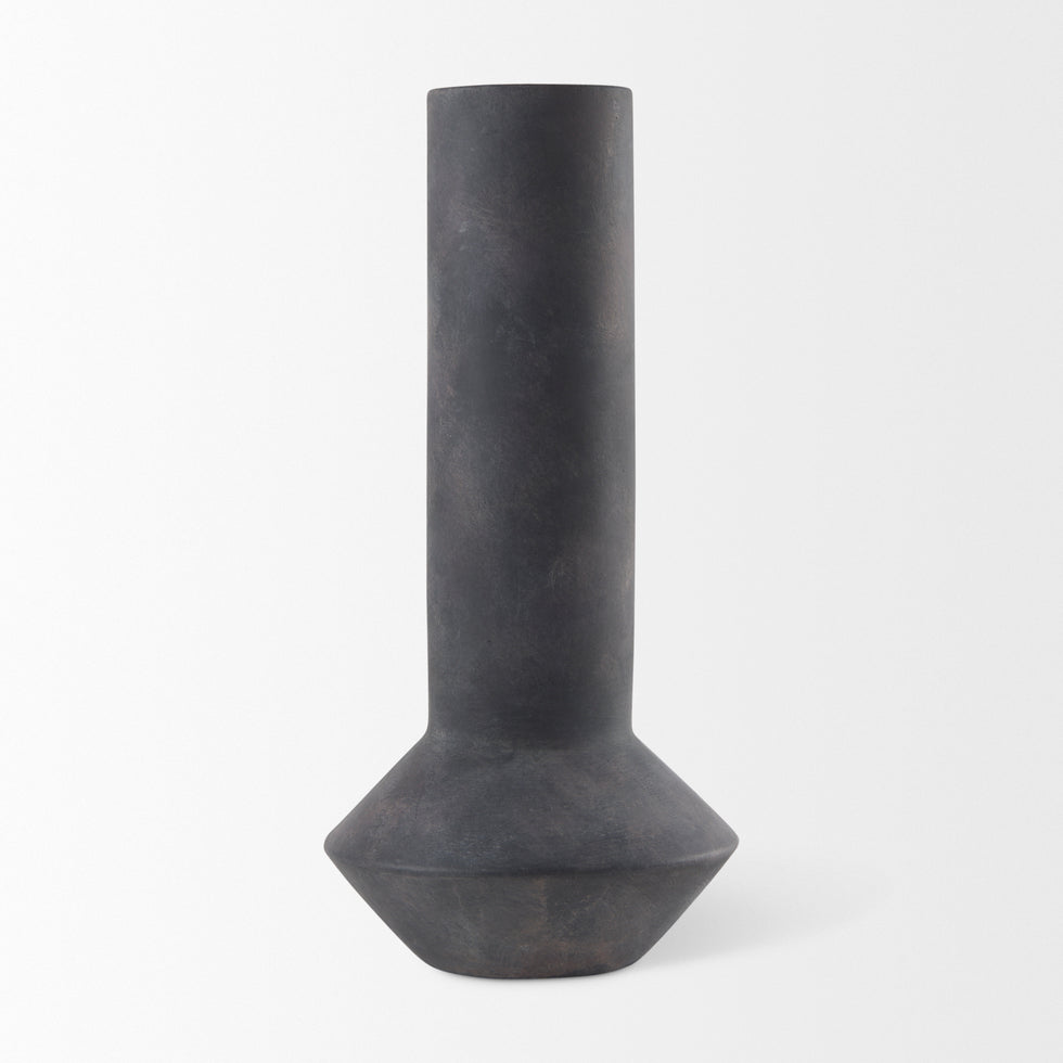 Mercana - Esme Vase in Black, Ceramic