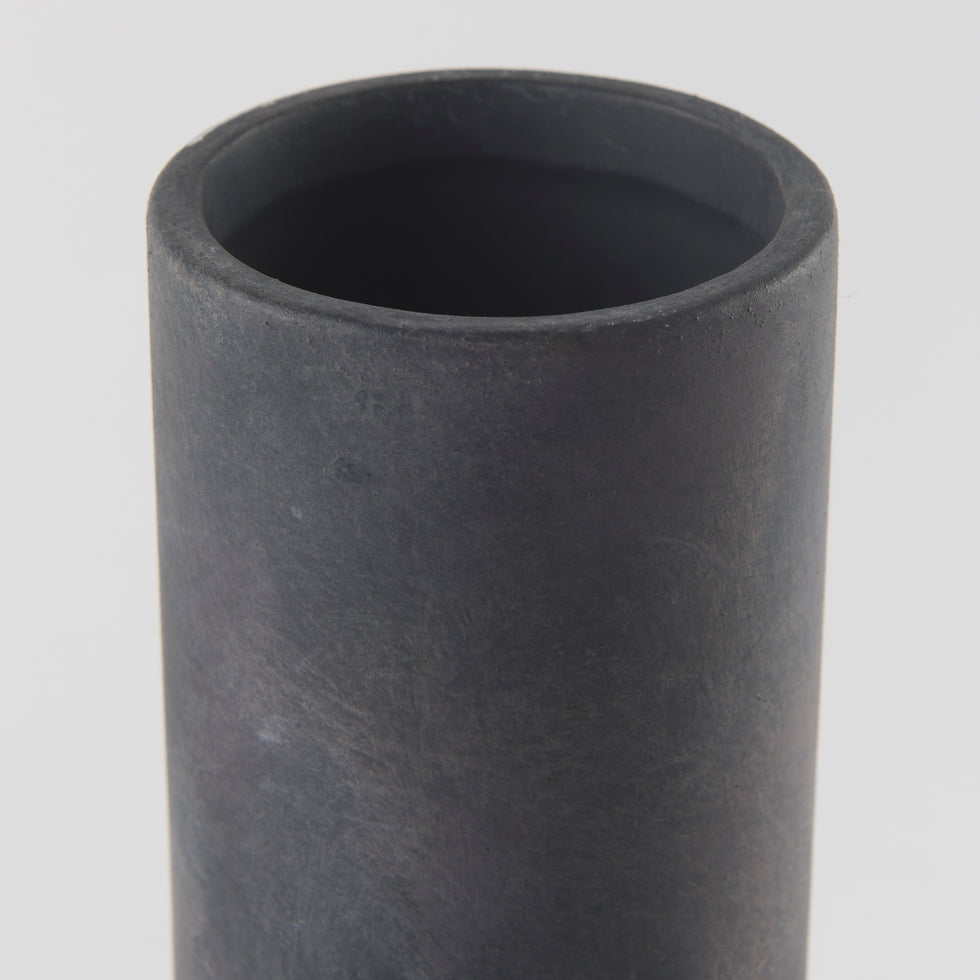 Mercana - Esme Vase in Black, Ceramic