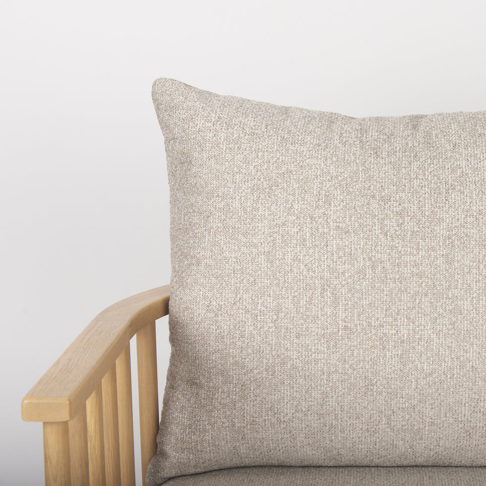 Mercana - Kopari Upholstered Accent Chair in Beige, Solid Wood