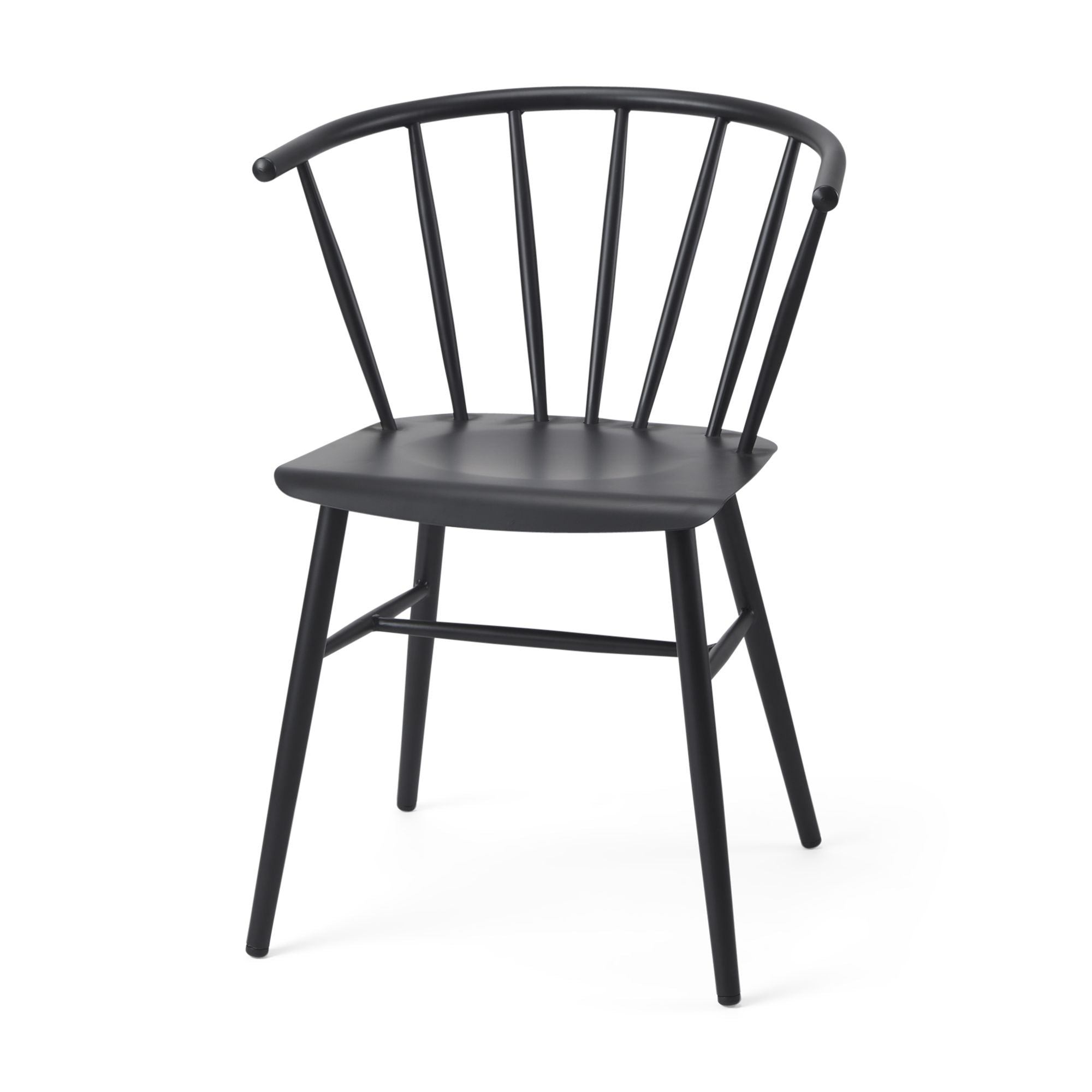 Mercana - Colin Dining Chair in Black, Metal