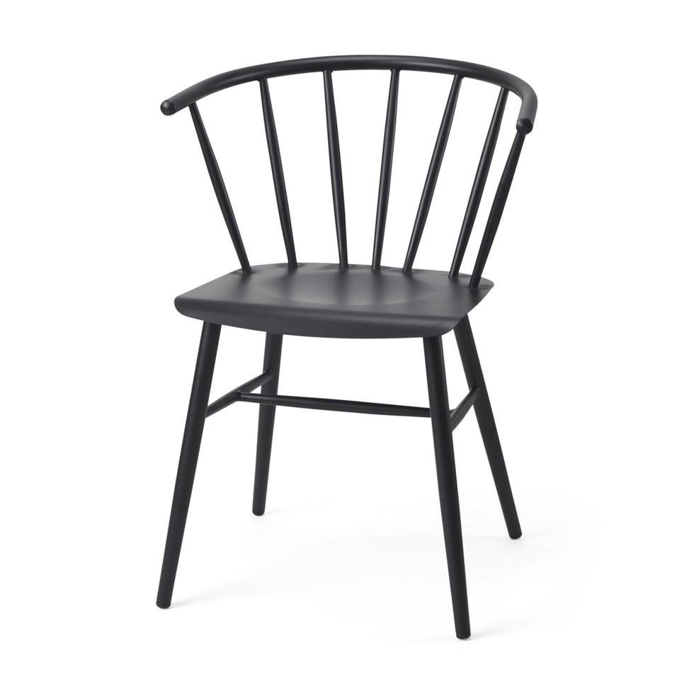 Mercana - Colin Dining Chair in Black, Metal