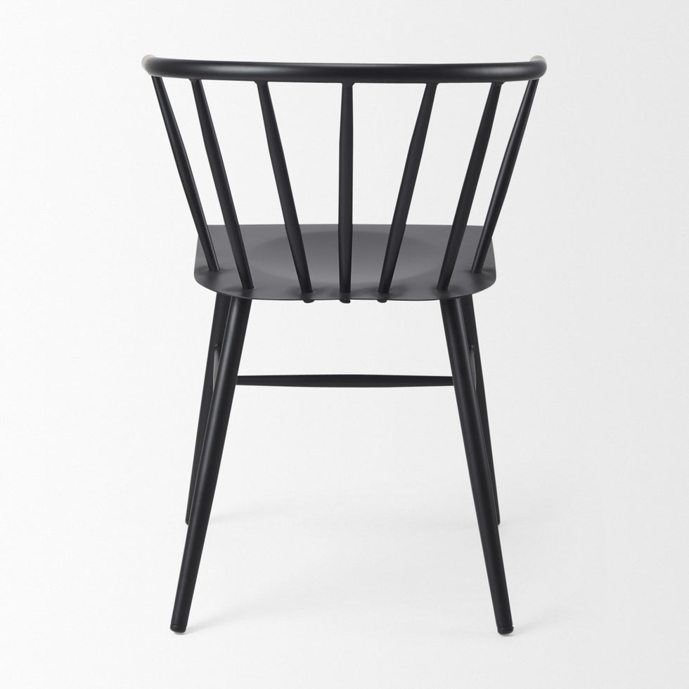 Mercana - Colin Dining Chair in Black, Metal