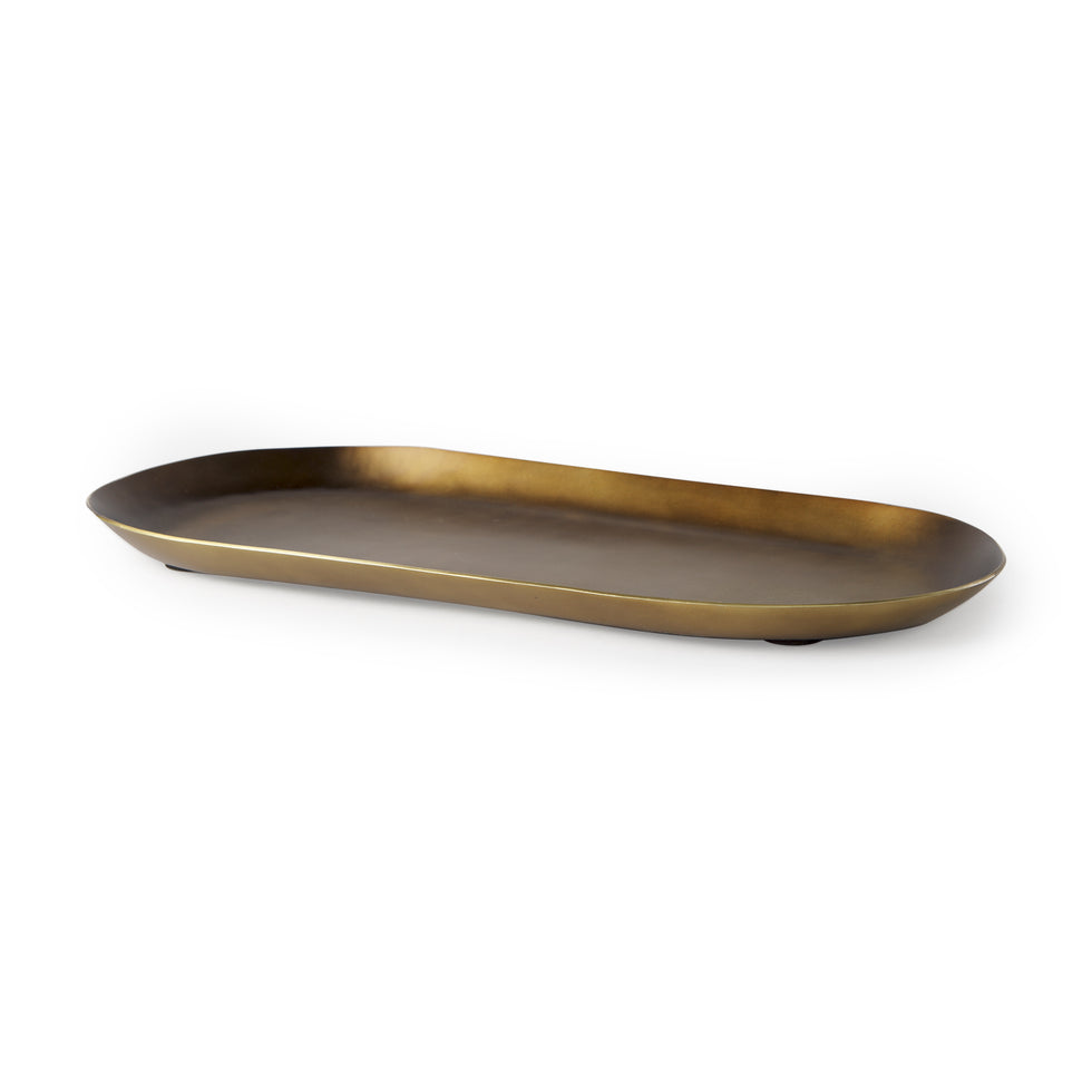Mercana - Payson Tray in Brown, Metal