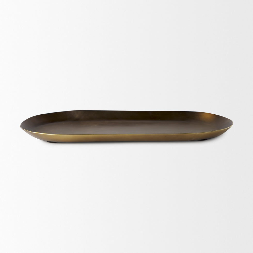 Mercana - Payson Tray in Brown, Metal