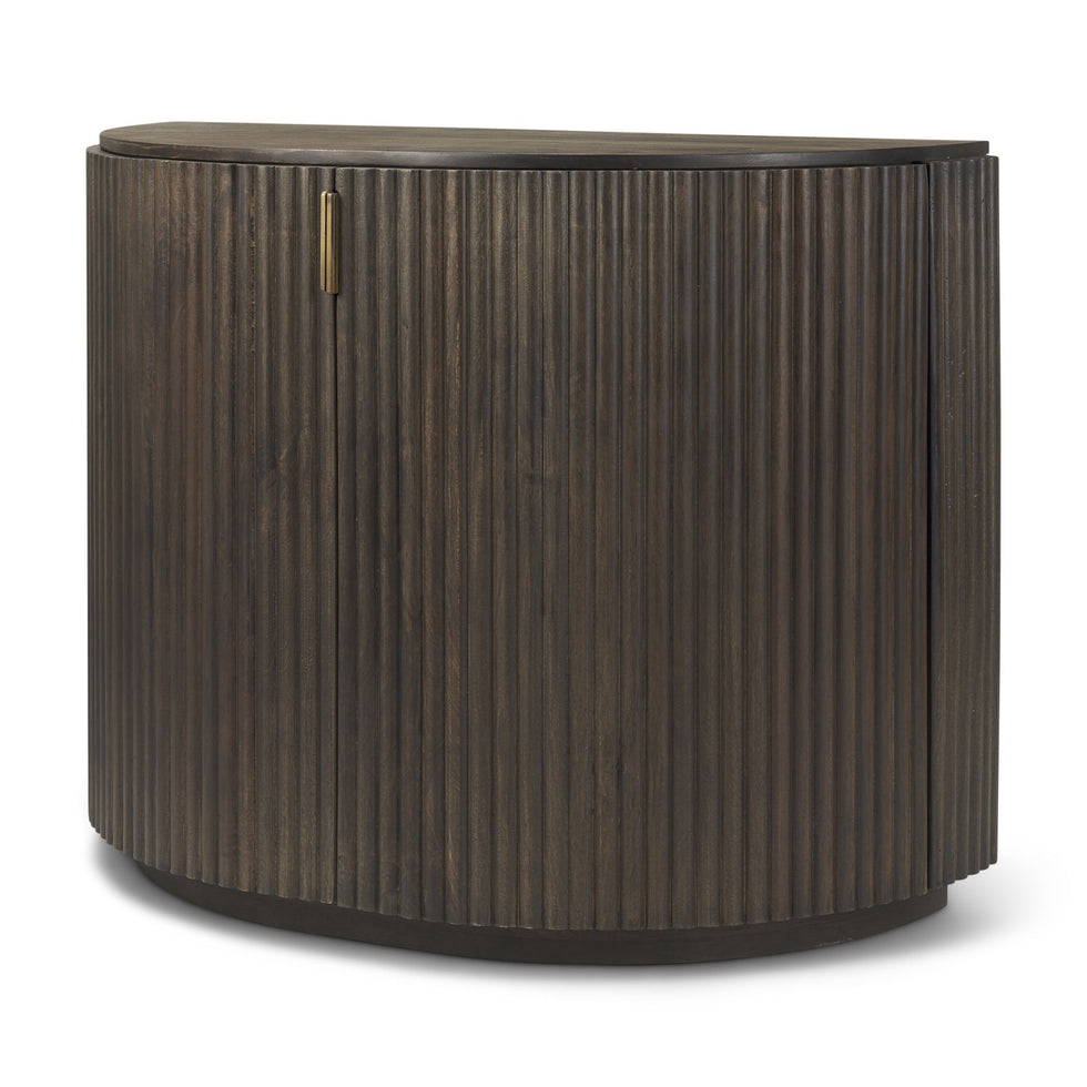 Mercana - Terra Fluted 2-Door Accent Cabinet