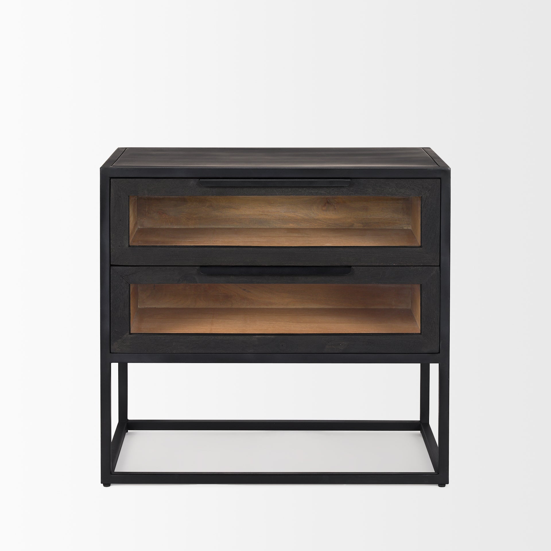 Mercana - Sloan End Table in Black, Metal
