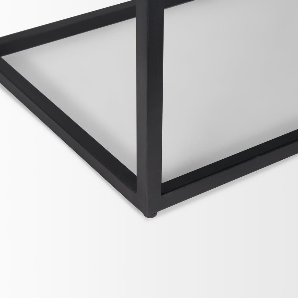 Mercana - Sloan End Table in Black, Metal