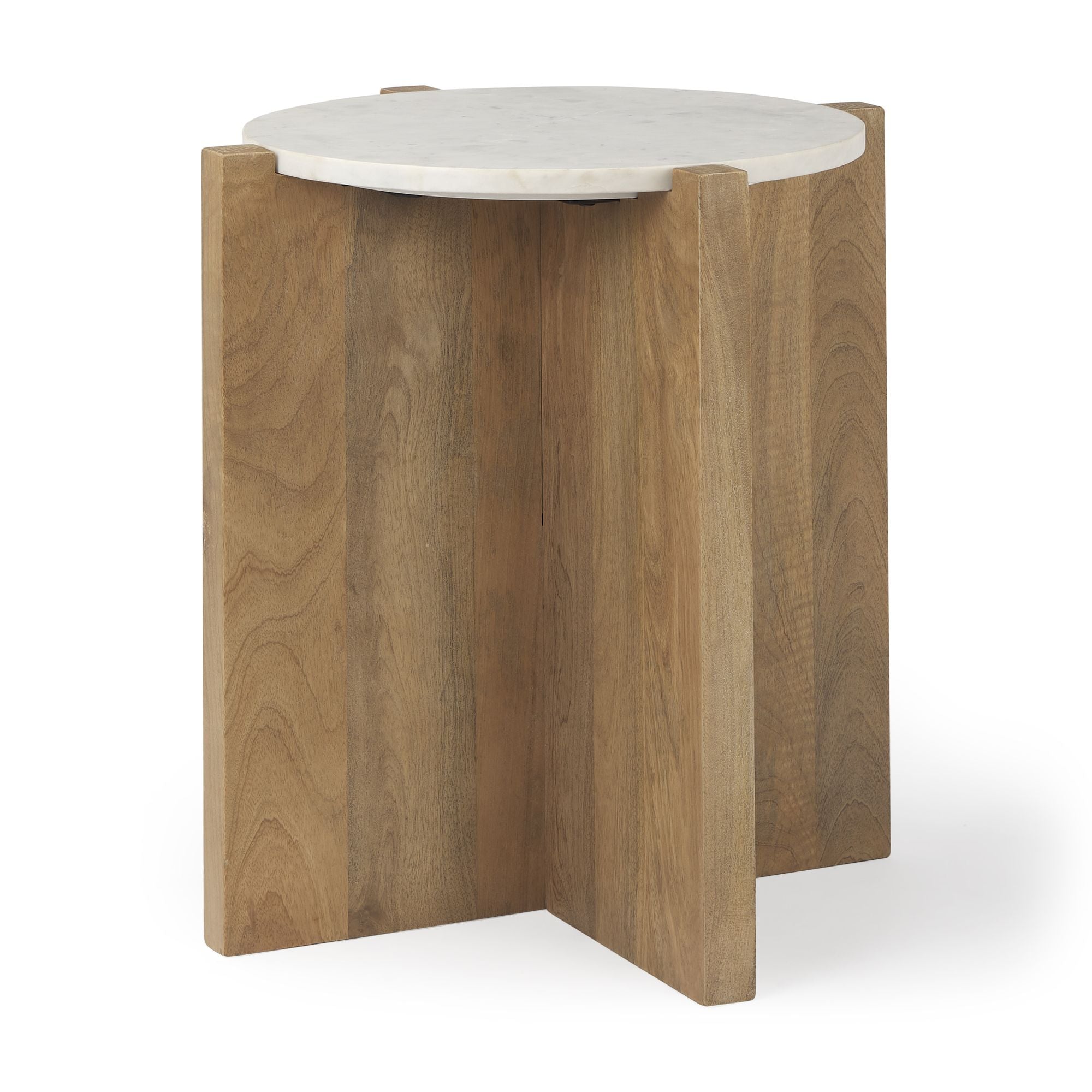 Mercana - Bianca Round Accent Table