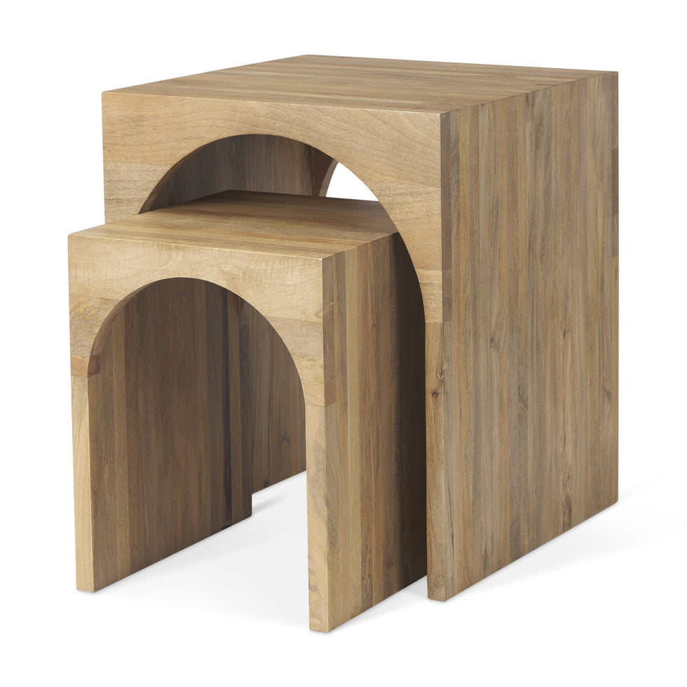 Mercana Chloe Accent Table (Set of 2) - Wood